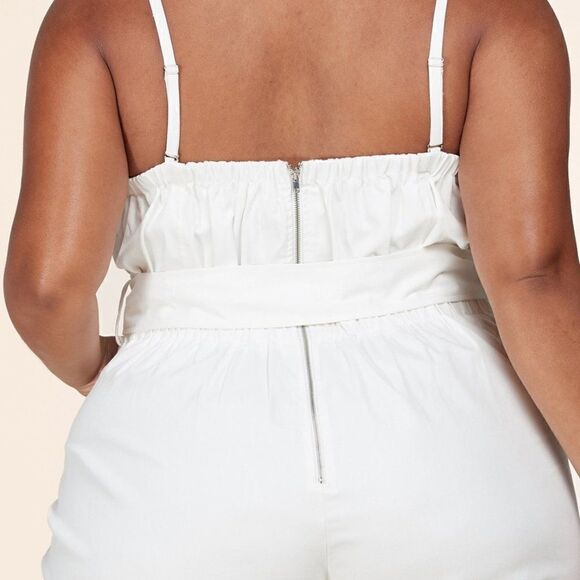 ❤️BRAND NEW! L’atise by Amy Plus Size Letter Print Jumpsuits - Picture 10 of 15